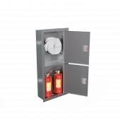 Шкафы пожарные для крана, рукава и двух огнетушителей (ШПК-320) из нержавеющей стали Шкафы пожарные для крана, рукава и двух огнетушителей (ШПК-320) из нержавеющей стали